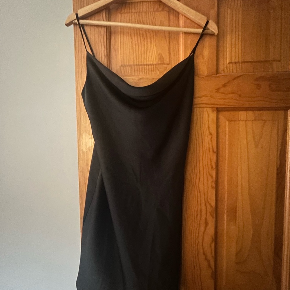 Urban Outfitters Black Slip Dress
